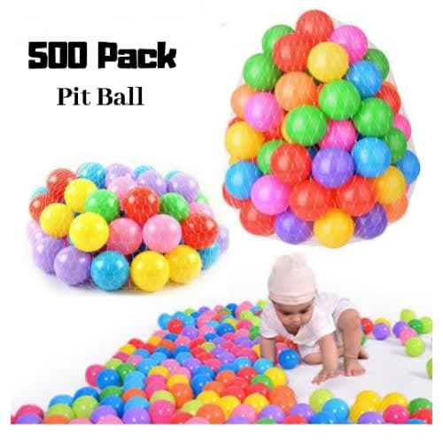 Children's Coloured Play Pen Ball Crush Proof - Pack Of 500