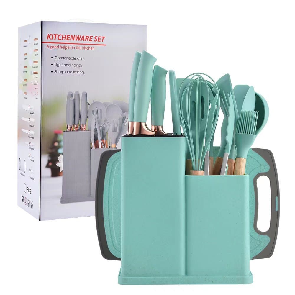 Silicone spoon set.