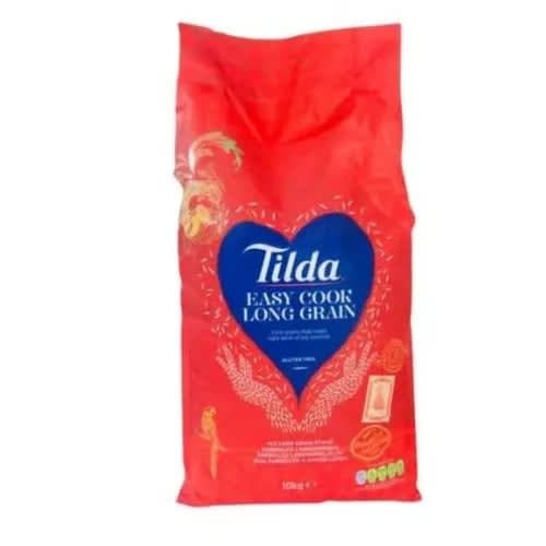 Tilda Easy Cook Long Grain Rice - 10kg